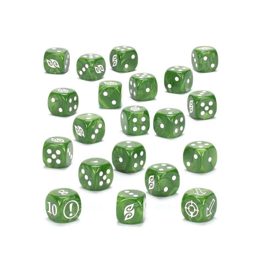 Games Workshop 13-103 - Warhammer: The Old World - Wood Elf Realms: Dice