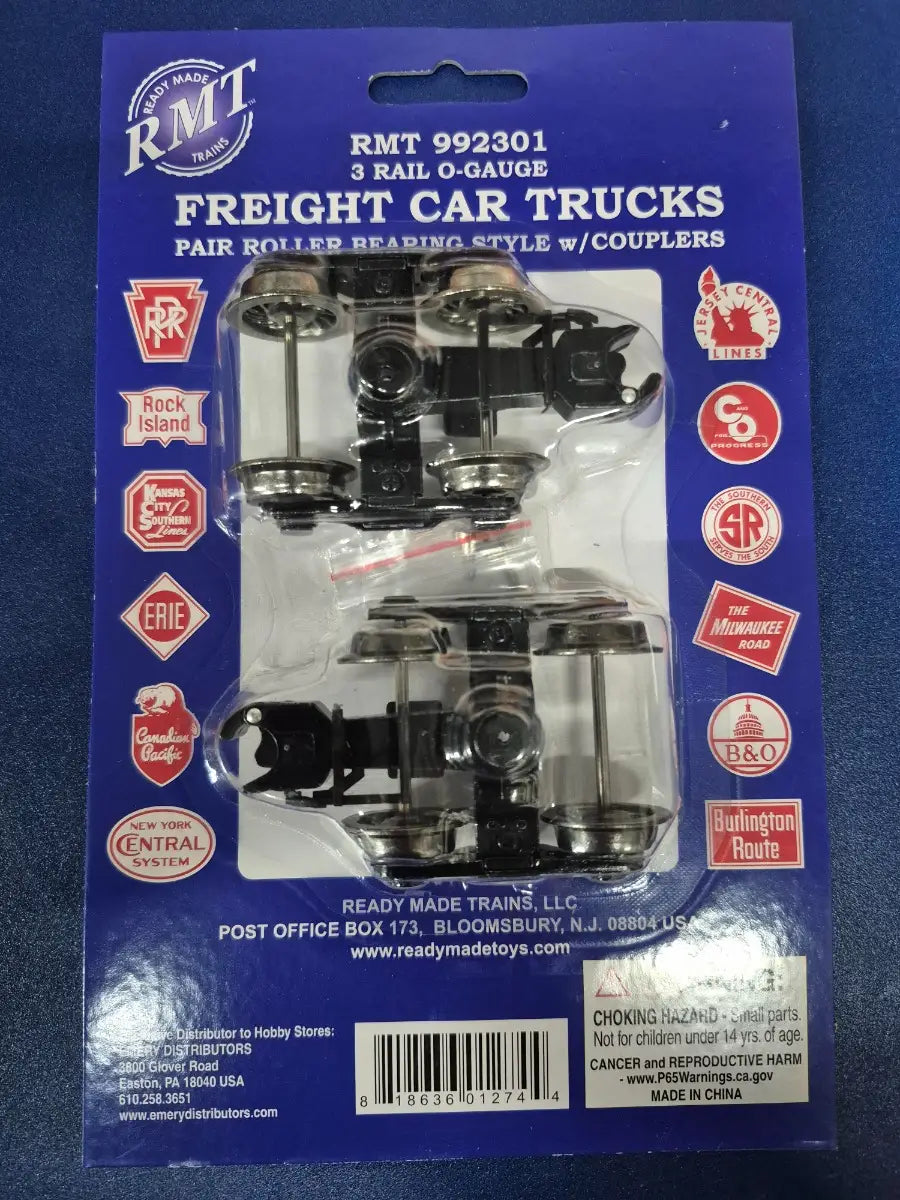 Ready Made Train RMT-992301 - Roller Bearing Trucks (2-Pack)