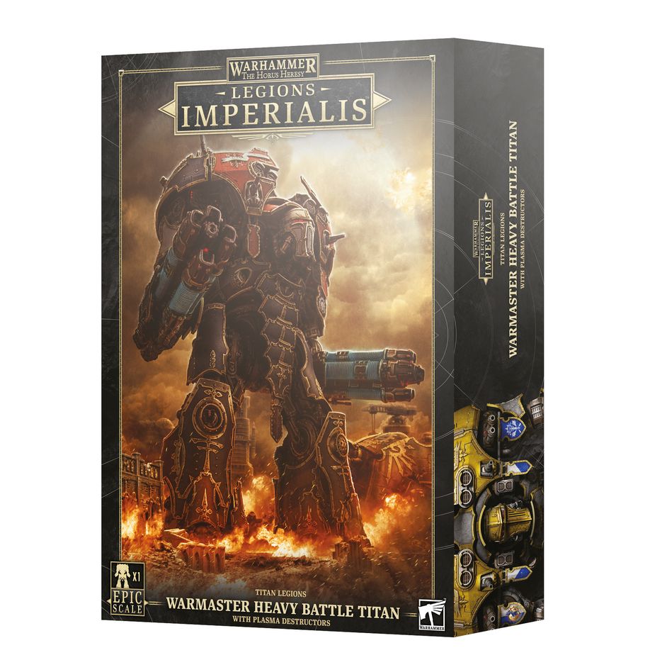 Games Workshop 03-26 - Legions Imperialis: Warmaster Heavy Battle Titan w/ Plasma Destructors