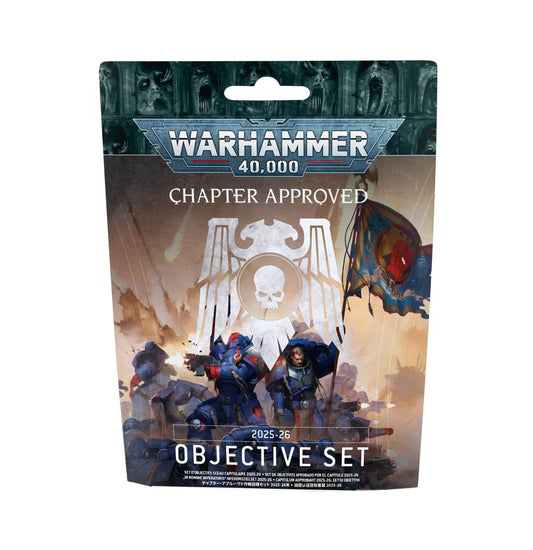 Games Workshop 65-54 - Warhammer 40,000 - Chapter Approved: Objectives Set 2025-26 (Clearance)