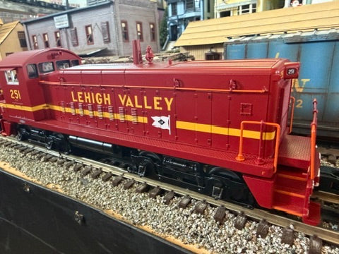 MTH 30-21299-1 - SW-8 Switcher Diesel Engine "Lehigh Valley" #251 w/ PS3 - Custom Run for MrMuffin'sTrains