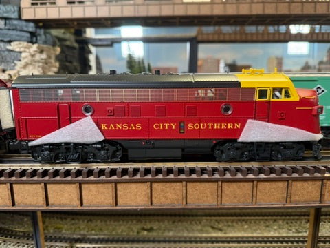 MTH 20-21996-1 - F-7 A Unit Diesel Engine "Kansas City Southern" #70 w/ PS3 - MrMuffin'sTrains