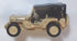 MTH - Willy's Jeep (Tan w/ Black Top) - 1/48 Scale