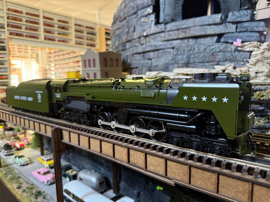 Lionel 2531850 - Legacy S2 Steam Locomotive "U.S. Army" #1903 General Douglas MacArthur - Custom Run for MrMuffin'sTrains