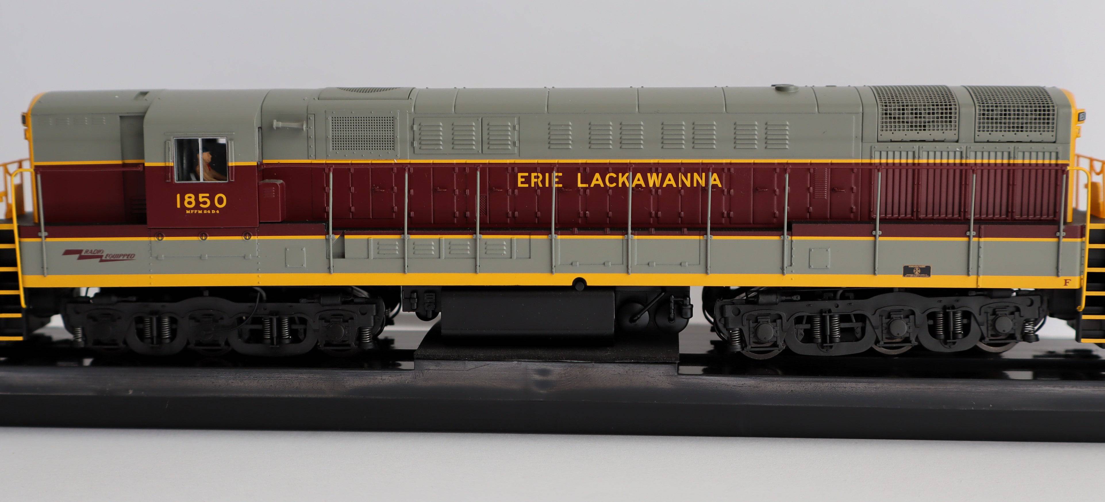 Atlas HO 10004106 - Master - Silver - FM H-24-66 Trainmaster Diesel Locomotive "Erie Lackawanna" #1850 (Phase 1A)