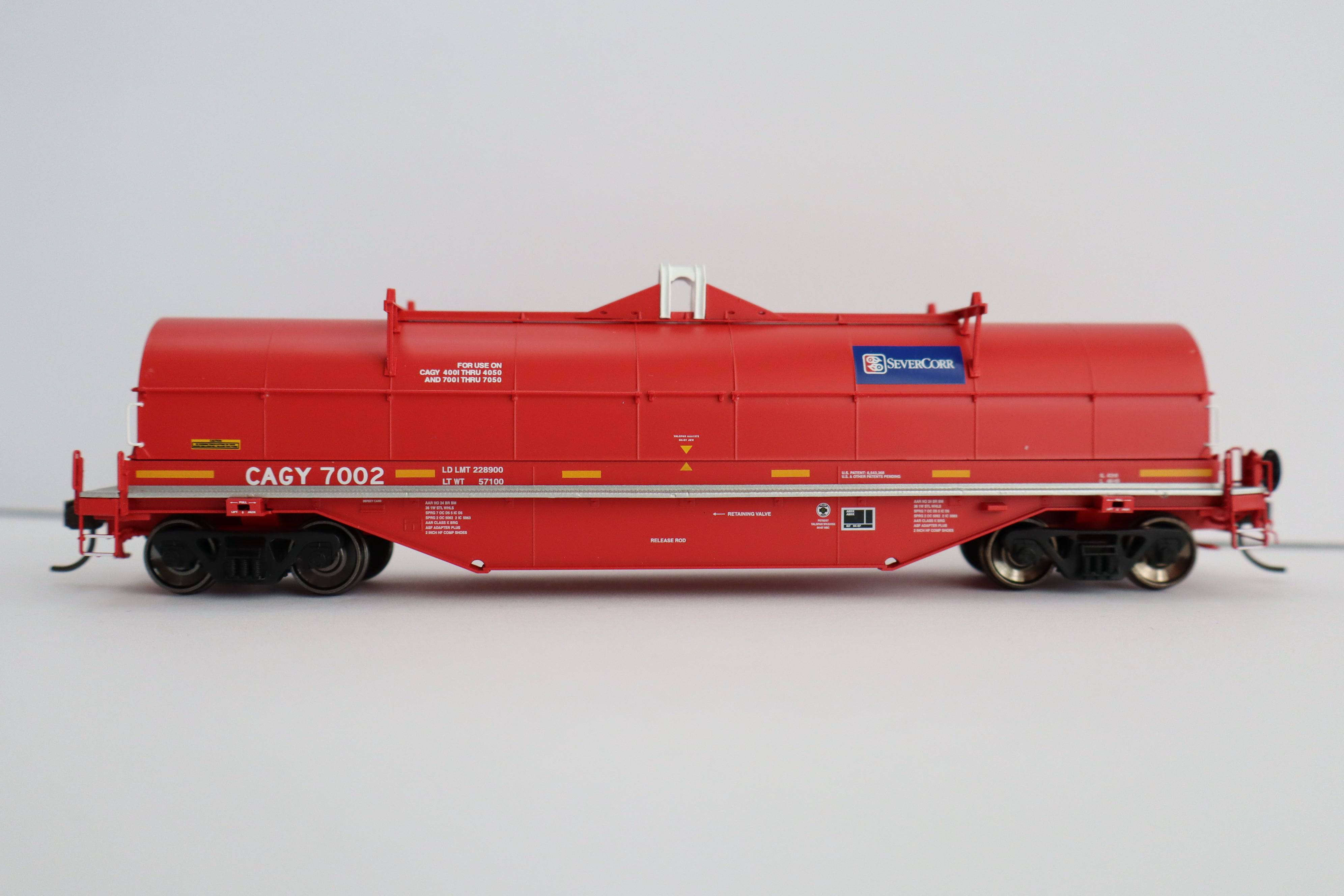 Atlas HO 20007464 -Master - 42' Coil Steel Car "CAGY" (ServerCorr) #7032