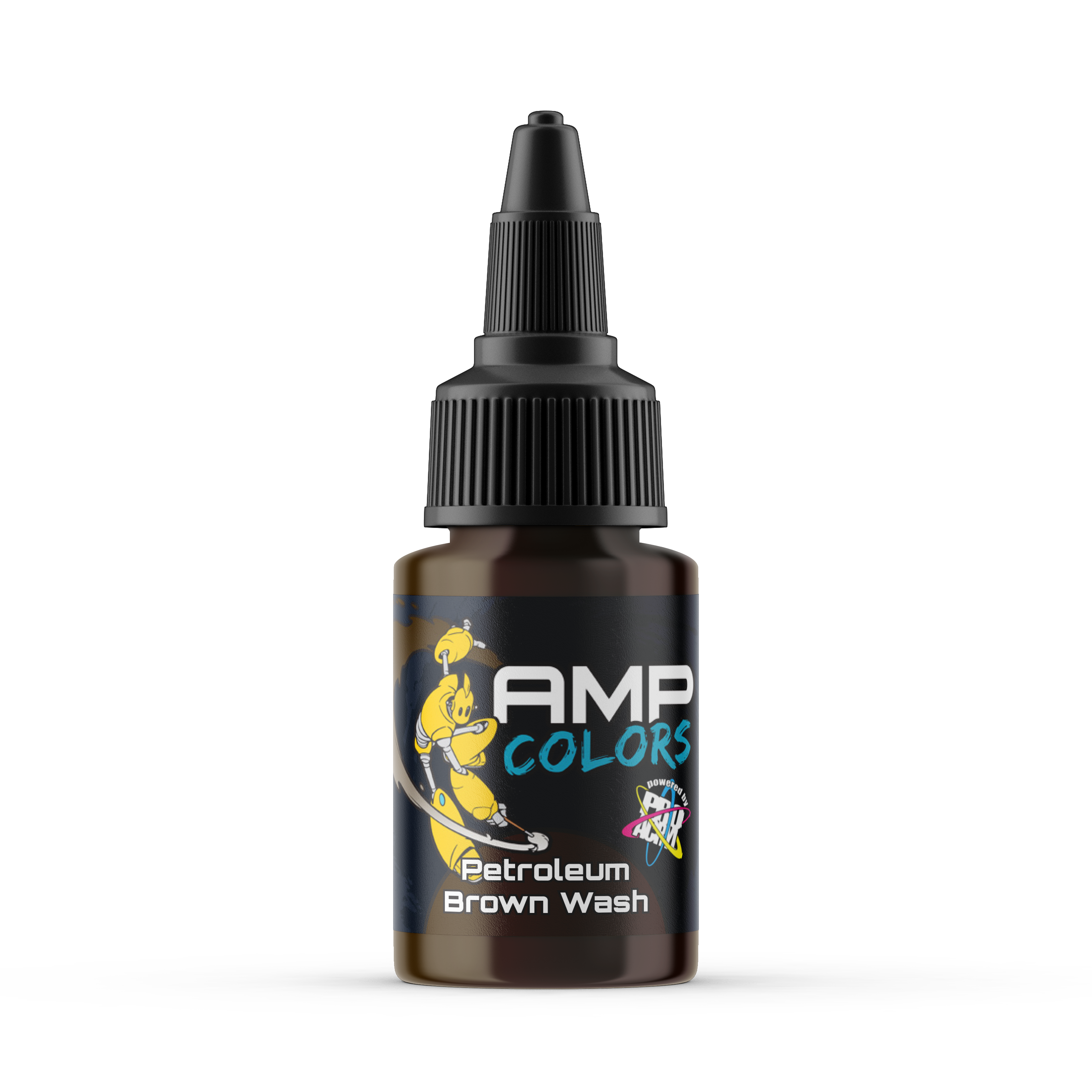 Monument Hobbies AMP-012 - AMP Colors Petroleum Brown Wash (22ml)