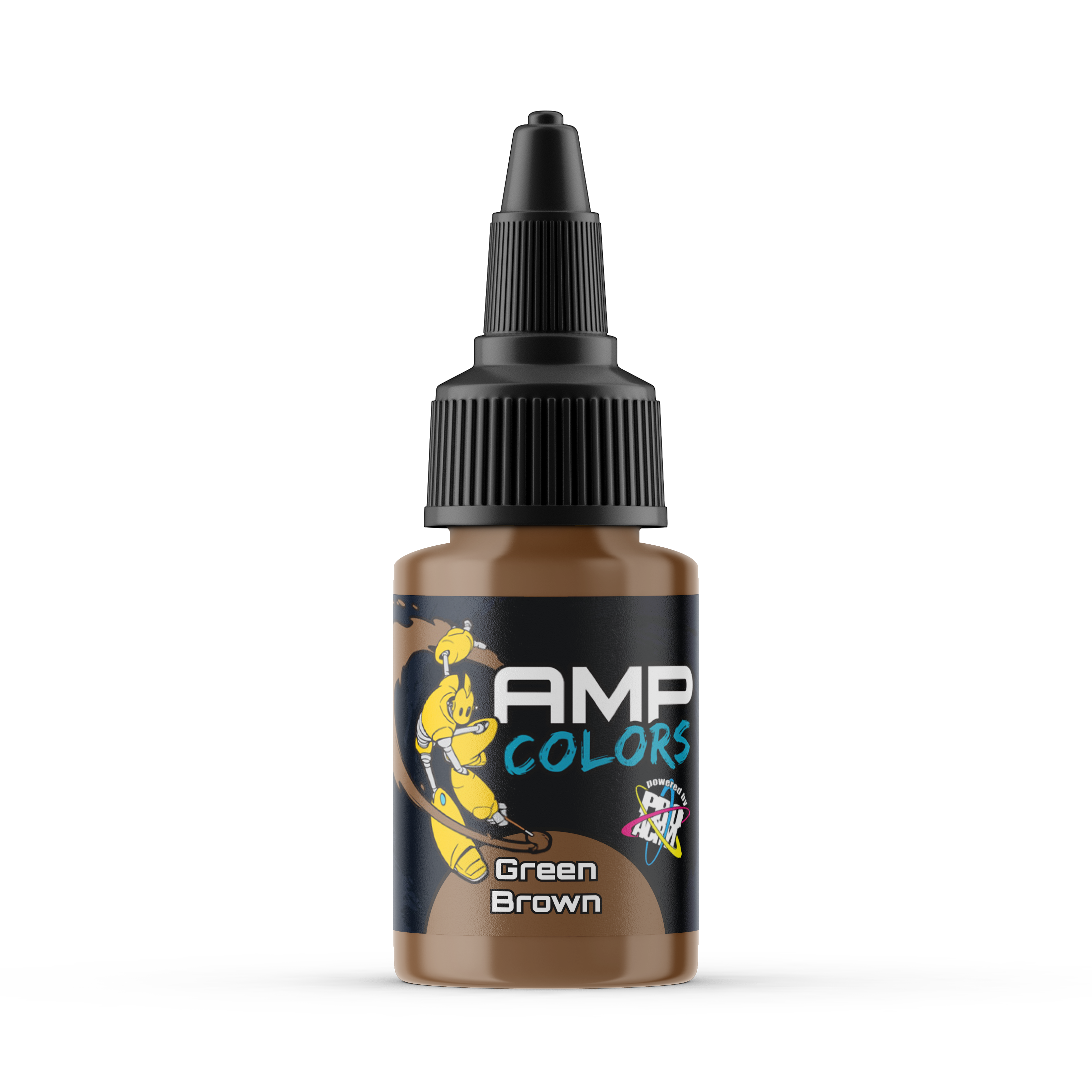 Monument Hobbies AMP-020 - AMP Colors Green Brown (22ml)