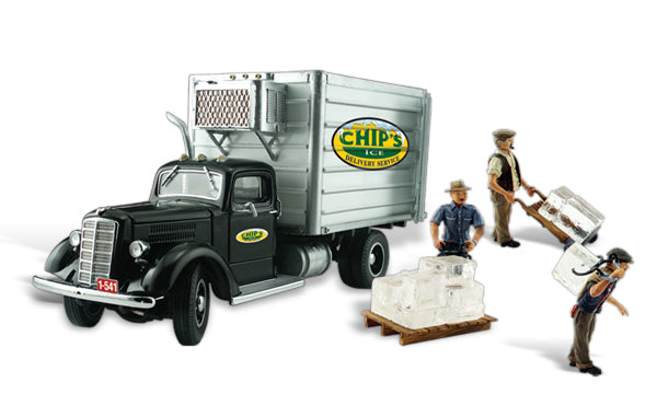 Woodland Scenics HO AS5557 - Chip's Ice Truck
