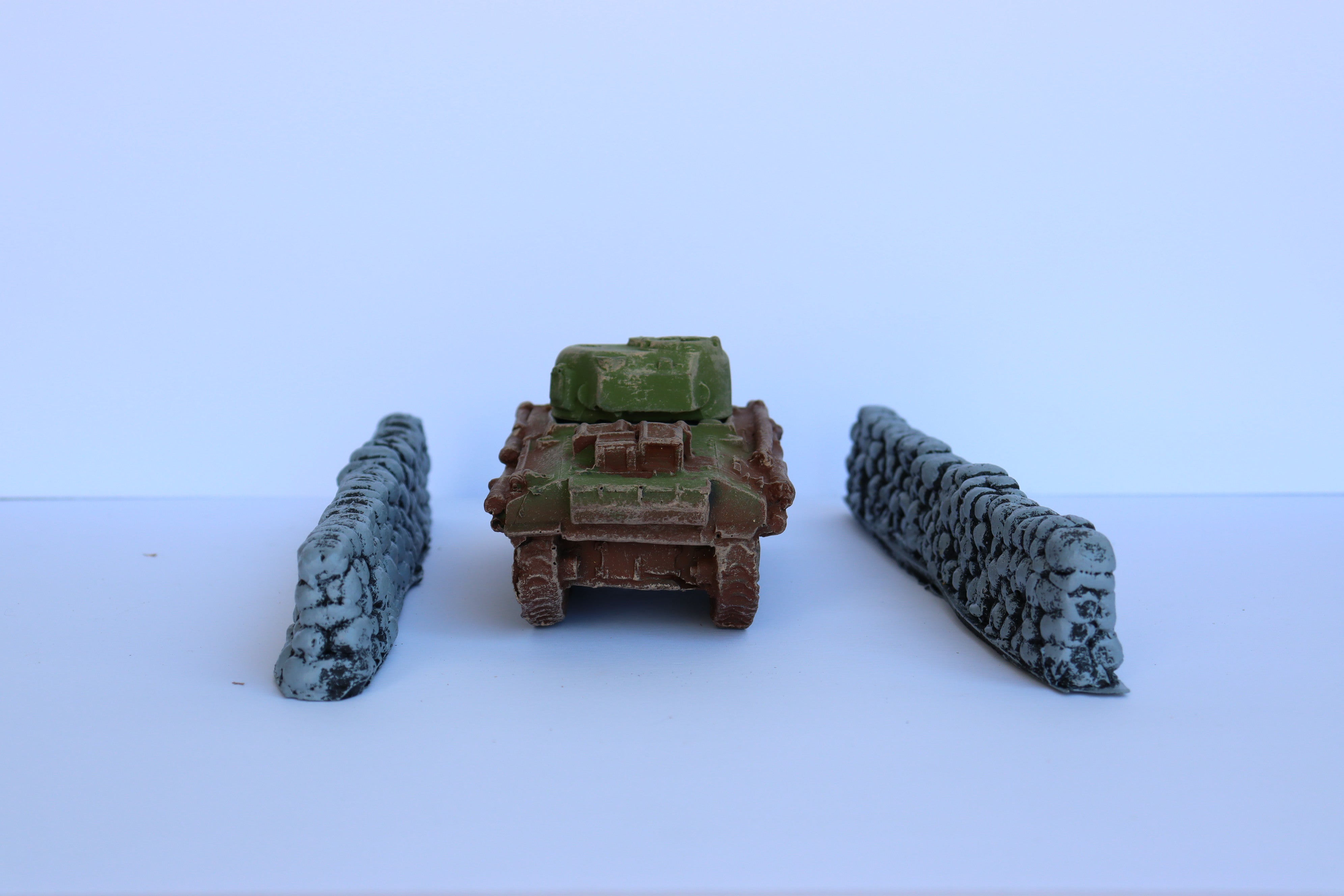 Atherton Scenics 0701 - Civil War - Stone Wall Barricade (2 Pack)