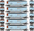 Athearn HO ATHN-2290 - Bethgon Coalporter w/Coal Load "BNSF"  (5 Car Set)