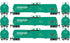 Athearn HO 2399 - 30K Gallon Ethanol Tank Car "PROX" #75242/75295/75299 (3 Car Set)