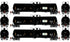 Athearn HO 2408 - 30K Gallon Ethanol Tank Car "NCPX" #077/091/098 (3 Car Set)