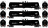 Athearn HO 2413 - 30K Gallon Ethanol Tank Car "GATX" #35199/35203/35207 (3 Car Set)