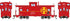 Athearn HO ATHN-2433 - Wide-Vision Caboose "Atchison, Topeka, & Santa Fe" #999767