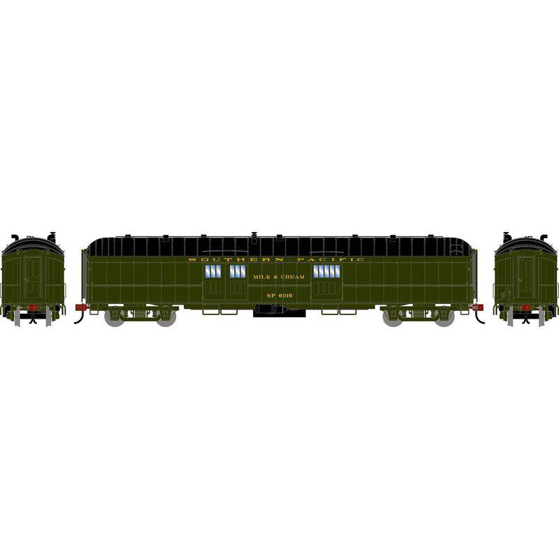 Athearn HO 2648 - 60' Pullman Common Standard Baggage Car "Southern Pacific" #6016 (Milk & Cream)
