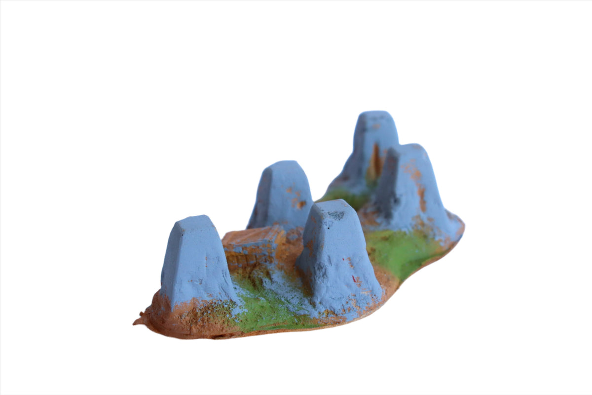 Atherton Scenics 702-WWII-Tank Traps/Dragon's Teeth Set of 2-Second hand-M7361-4 - MrMuffin'sTrains