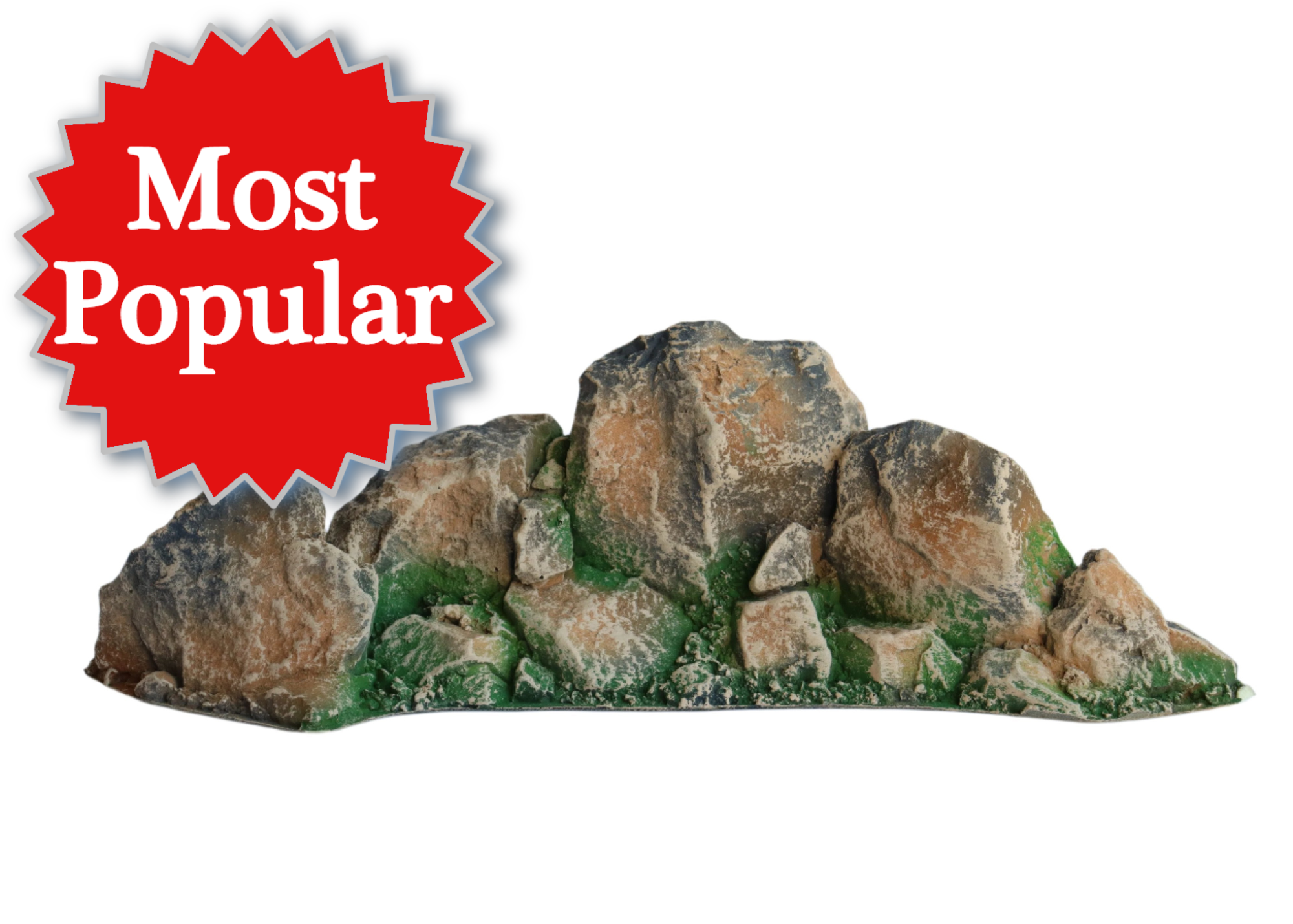 Atherton Scenics 9905 - Large Curved Rock Stone Cliff