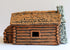 Atherton Scenics 9910 - Frontier Log Cabin House Boone Settlers Trappers