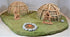 Atherton Scenics 9902 - Native American - Village Wigwam Huts Diorama