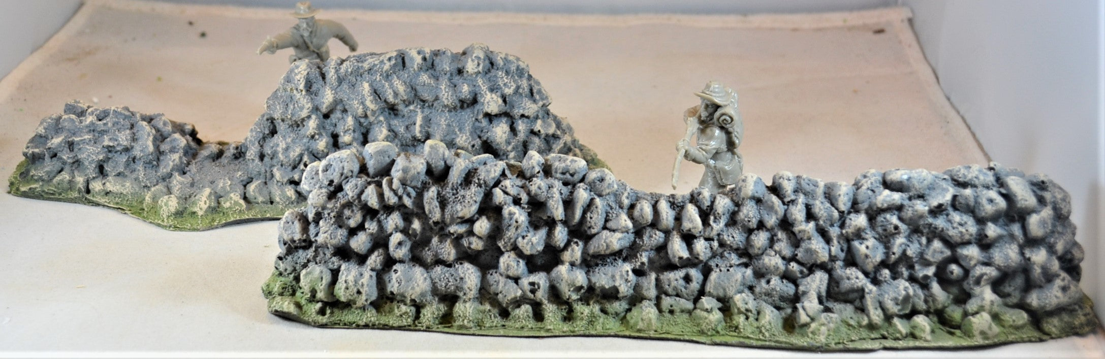 Atherton Scenics 9501 - Civil War - Stone Wall (2-Pack)