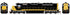 Athearn HO ATHNG-2031 - Genesis - SDP45 Locomotive w/DCC & Sound "WAMX" #4214