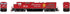 Athearn HO 2046 - Genesis - AC4400CW Diesel Locomotive "Canadian Pacific" #8638 (Dual Flags)