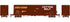 Athearn HO 2221 -Genesis - 50' PC&F Smooth Side Box Car w/14' Plug Door "Cotton Belt" SSW #23705