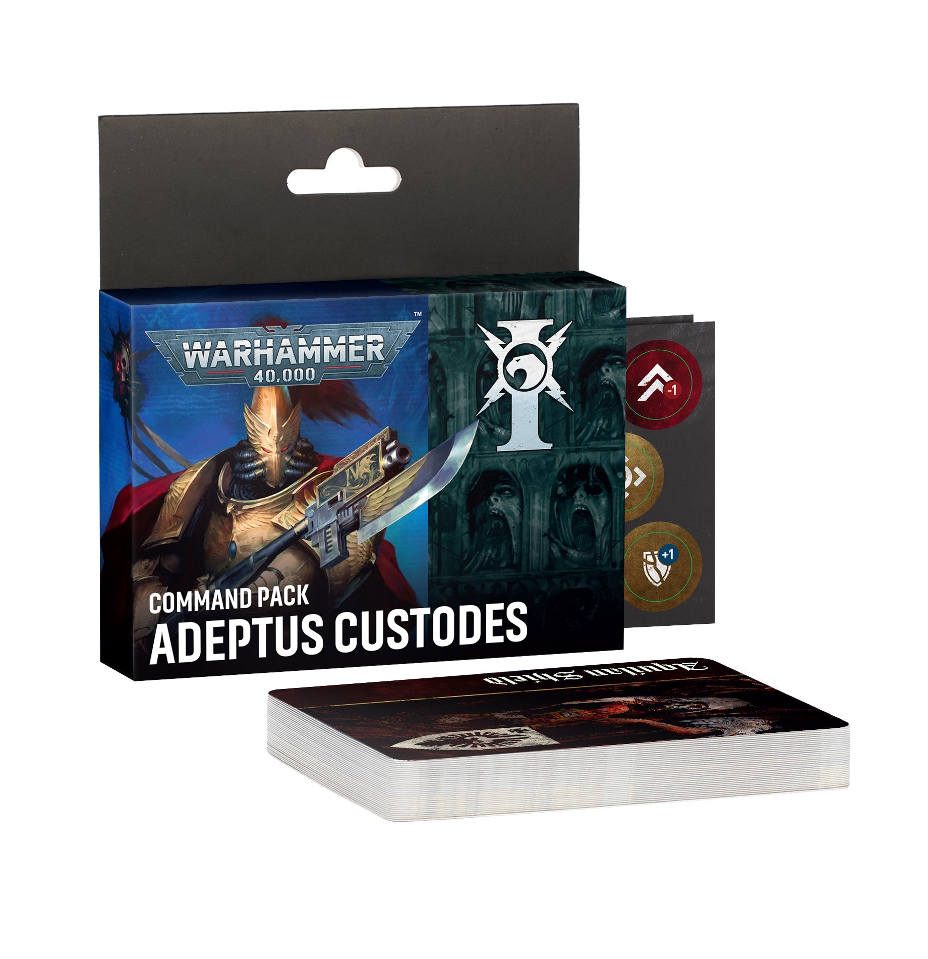 Games Workshop 01-15 - Warhammer 40,000 - Adeptus Custodes: Command Pack (11th Edition)
