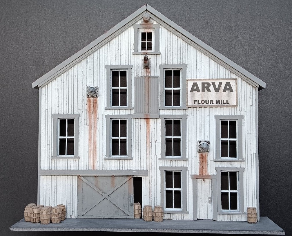 Schomberg Scale Structures #F3 - Building Flat - Arva Flour Mill Kit