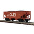 Atlas O 3001390 - Premier - 2-Bay Offset Hopper Car "Chicago & Eastern Illinois"