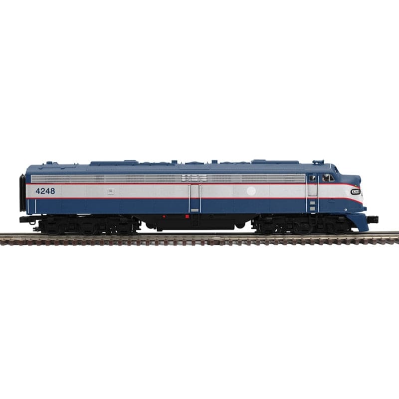 Atlas O 30138233 - Premier - E8 Diesel Locomotive "NJ Commuter Transition Scheme" #4248 w/ PS3  (Powered)