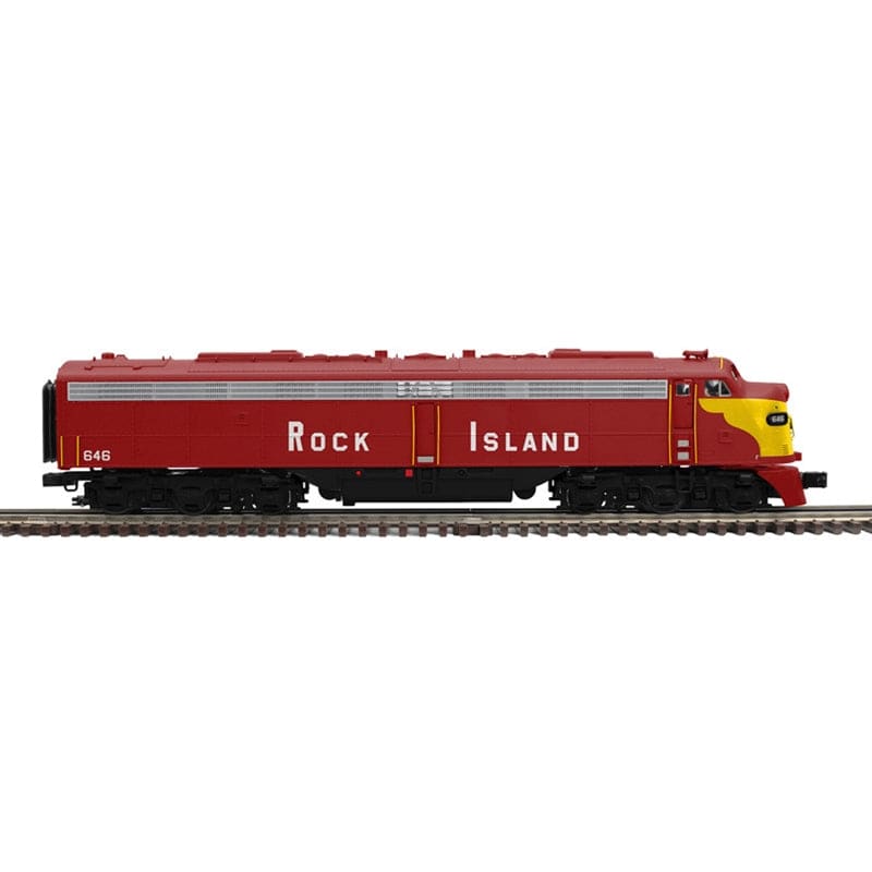 Atlas O 30138238 - Premier - E8 Diesel Locomotive "Rock Island" #654 w/ PS3 (Powered)