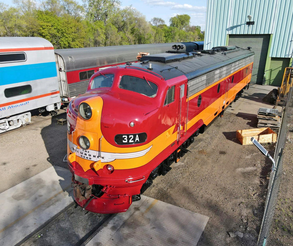 Atlas O 30138249S - Premier - E8 Diesel Locomotive "Milwaukee" #32A w/ PS3 (Powered) - Custom Run for MrMuffin'sTrains