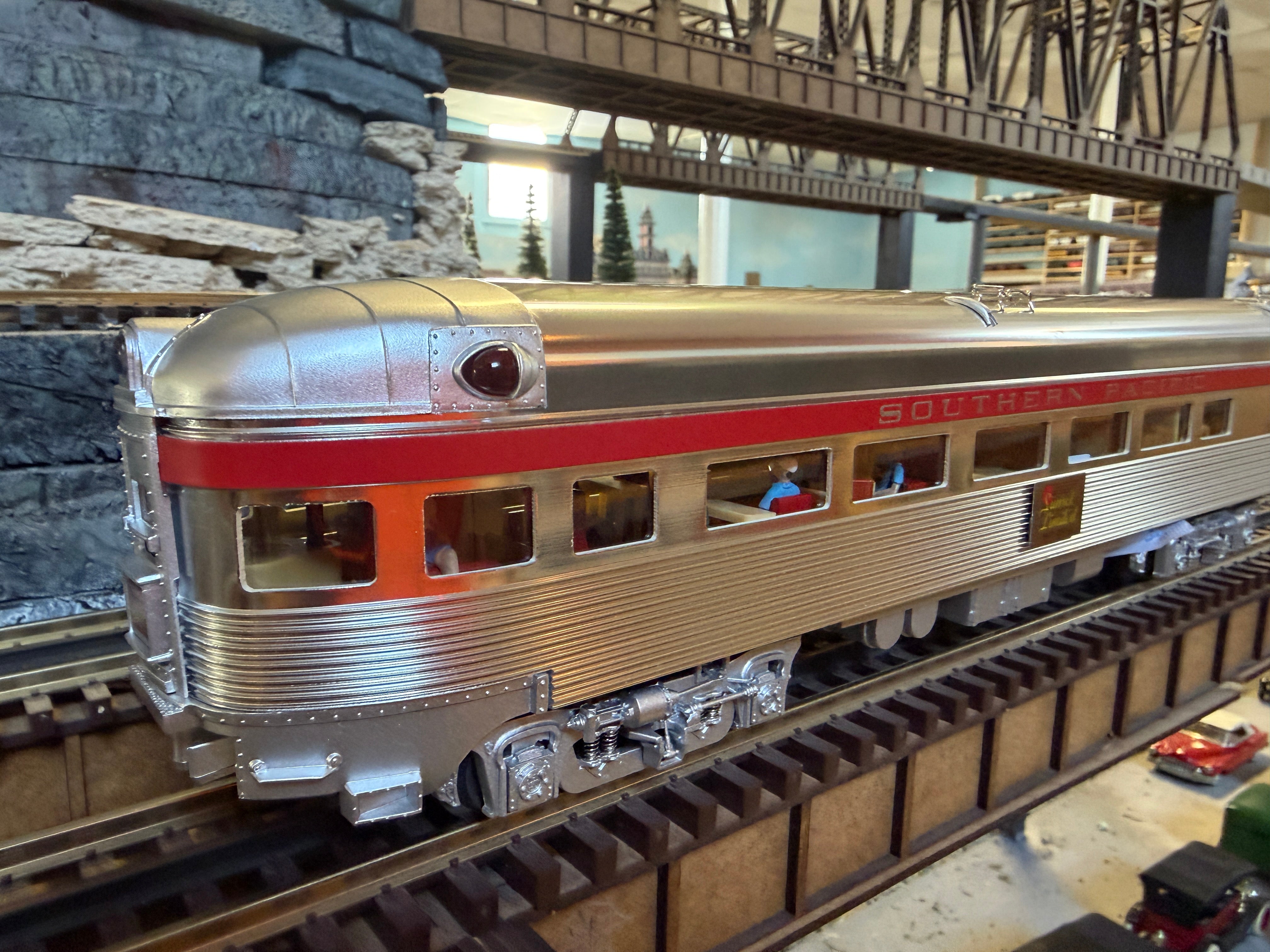 Lionel 2527750 - 15" Aluminum StationSounds Diner "Southern Pacific" #10210