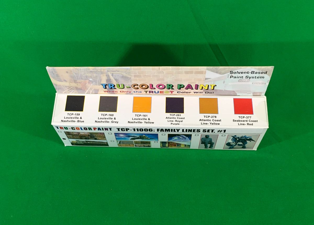 Tru-Color Paint TCP-11006 - Family Lines Set #1 (Solvent-Based Paint)