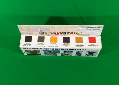 Tru-Color Paint TCP-11006 - Family Lines Set #1 (Solvent-Based Paint)