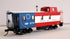 Bachmann HO 14006 - Slanted Offset Cupola Caboose "Norfolk & Western" #1776 (Bicentennial)