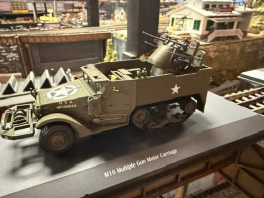Atlas O 3002660 - M16 Multiple Gun Motor Carriage 1/43 - MrMuffin'sTrains