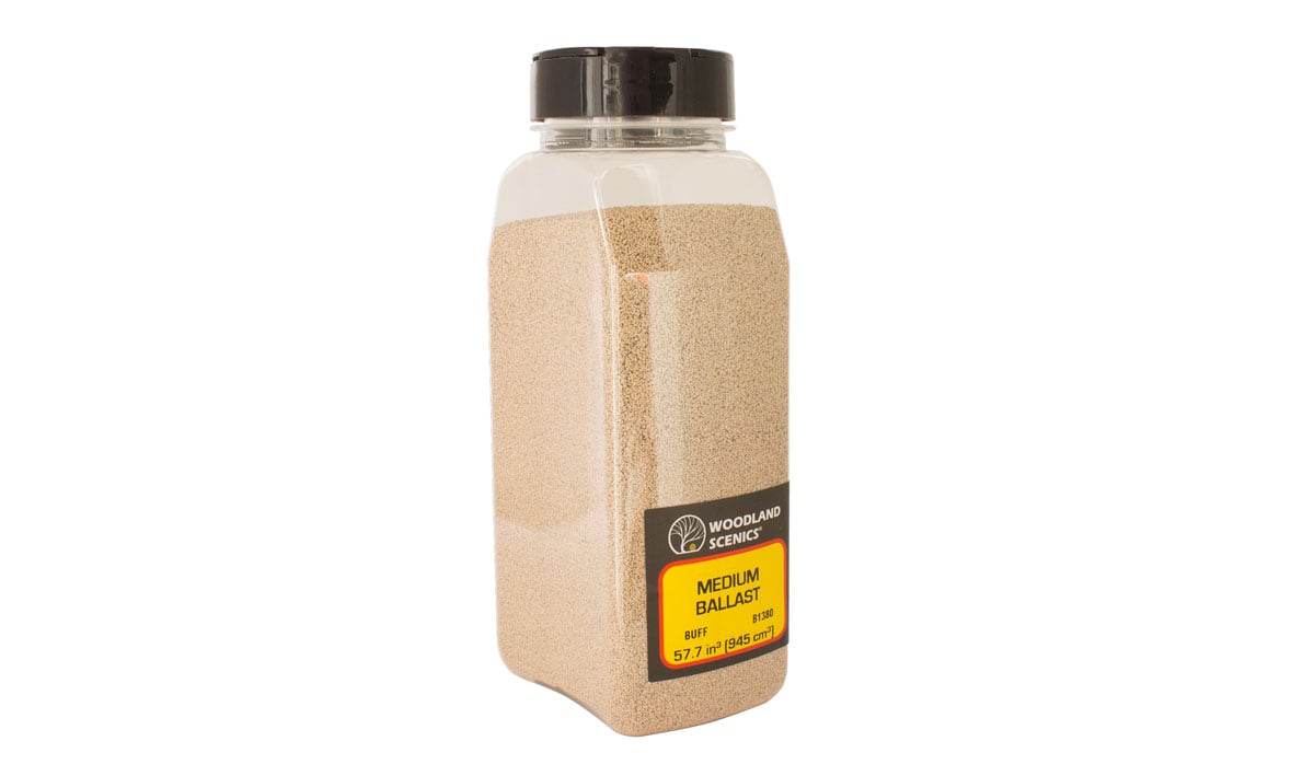 Woodland Scenics B1373 - Buff Ballast Shaker (Fine)