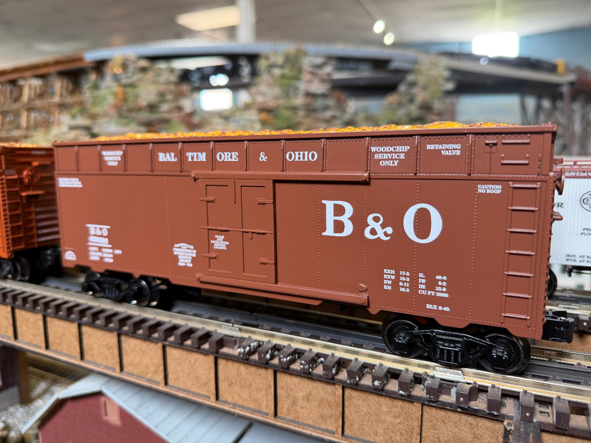 Ready Made Trains RMT-86423 - 40' Woodchip Car "Baltimore & Ohio"