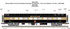 Atlas O 3001584S - 70' Streamlined Passenger Set "Chicago, Indianapolis & Louisville" - The Varsity / The Monon (5-Car) - Custom Run for MrMuffin'sTrains