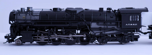 Broadway Limited Imports HO 7893 - 2-8-4 T1a Berkshire Steam Locomotive "Atchison, Topeka & Santa Fe" #4196 w/DCC&Sound (4-Axle Tender) Disk Main Driver