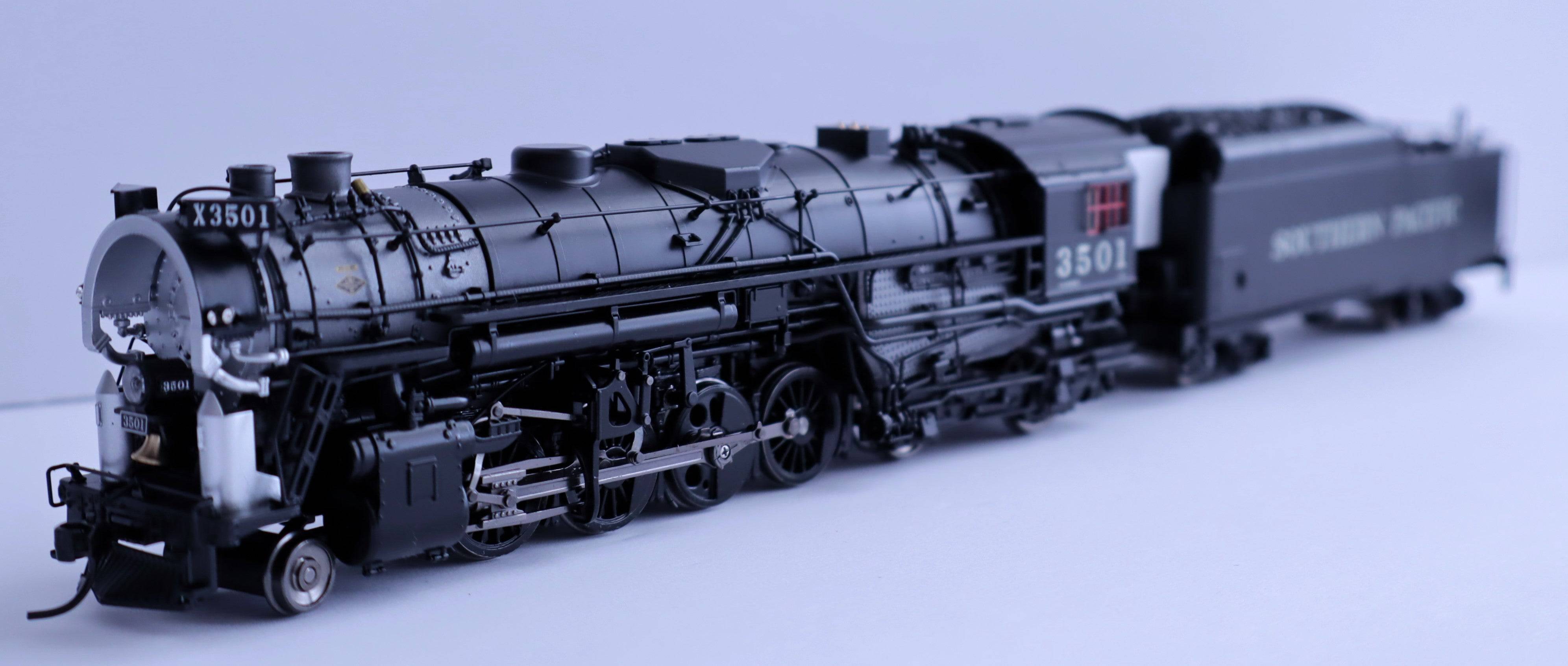 Broadway Limited Imports HO 7901 - 2-8-4 T1a Berkshire Steam Locomotive "Southern Pacific" #3504 w/DCC&Sound (4-Axle Tender)