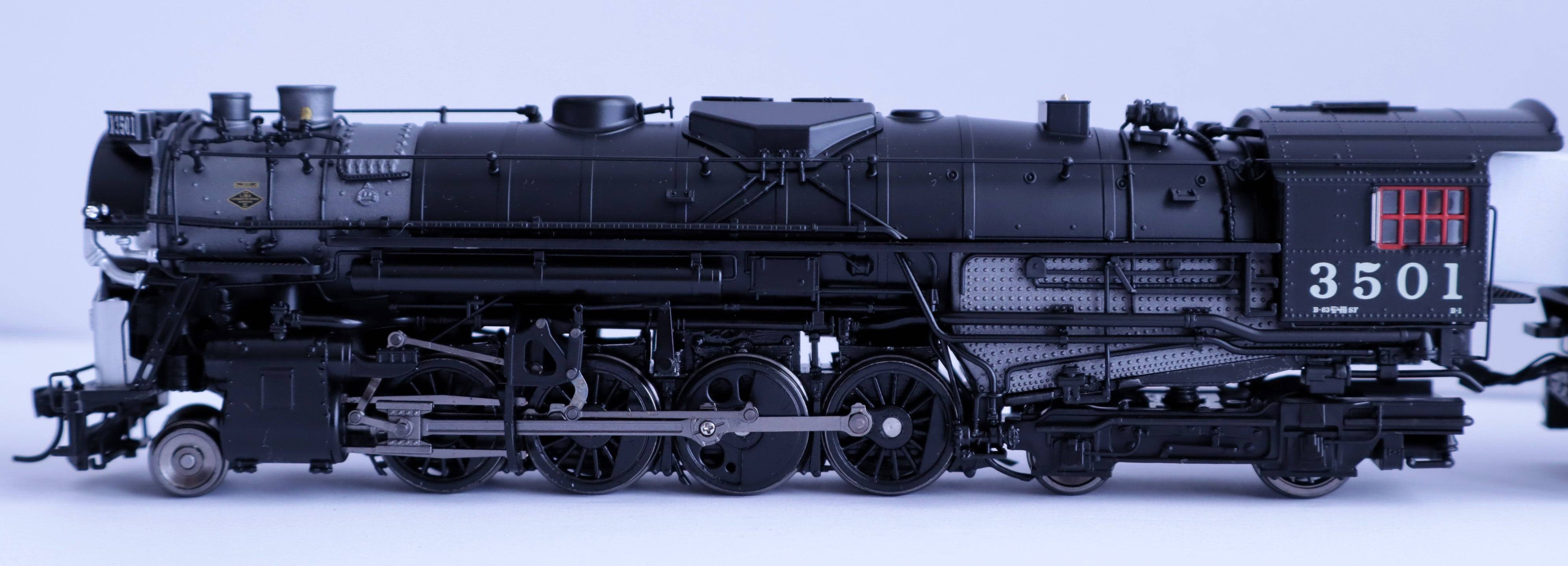 Broadway Limited Imports HO 7902 - 2-8-4 T1a Berkshire Steam Locomotive "Southern Pacific" #3508 w/DCC&Sound (4-Axle Tender)