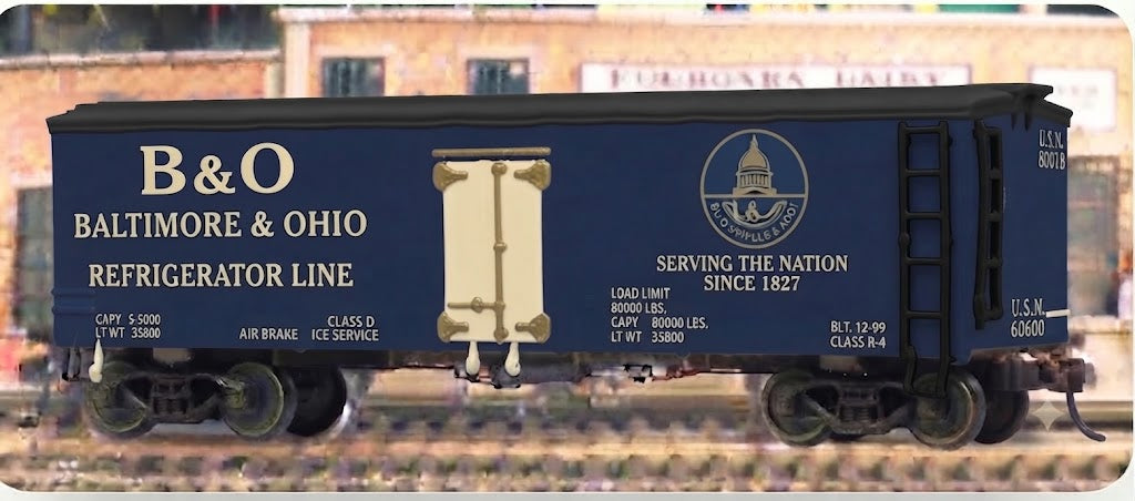 Lionel 27260BO2 - Milk Car "Baltimore & Ohio" #80020 - Custom Run for MrMuffin'sTrains