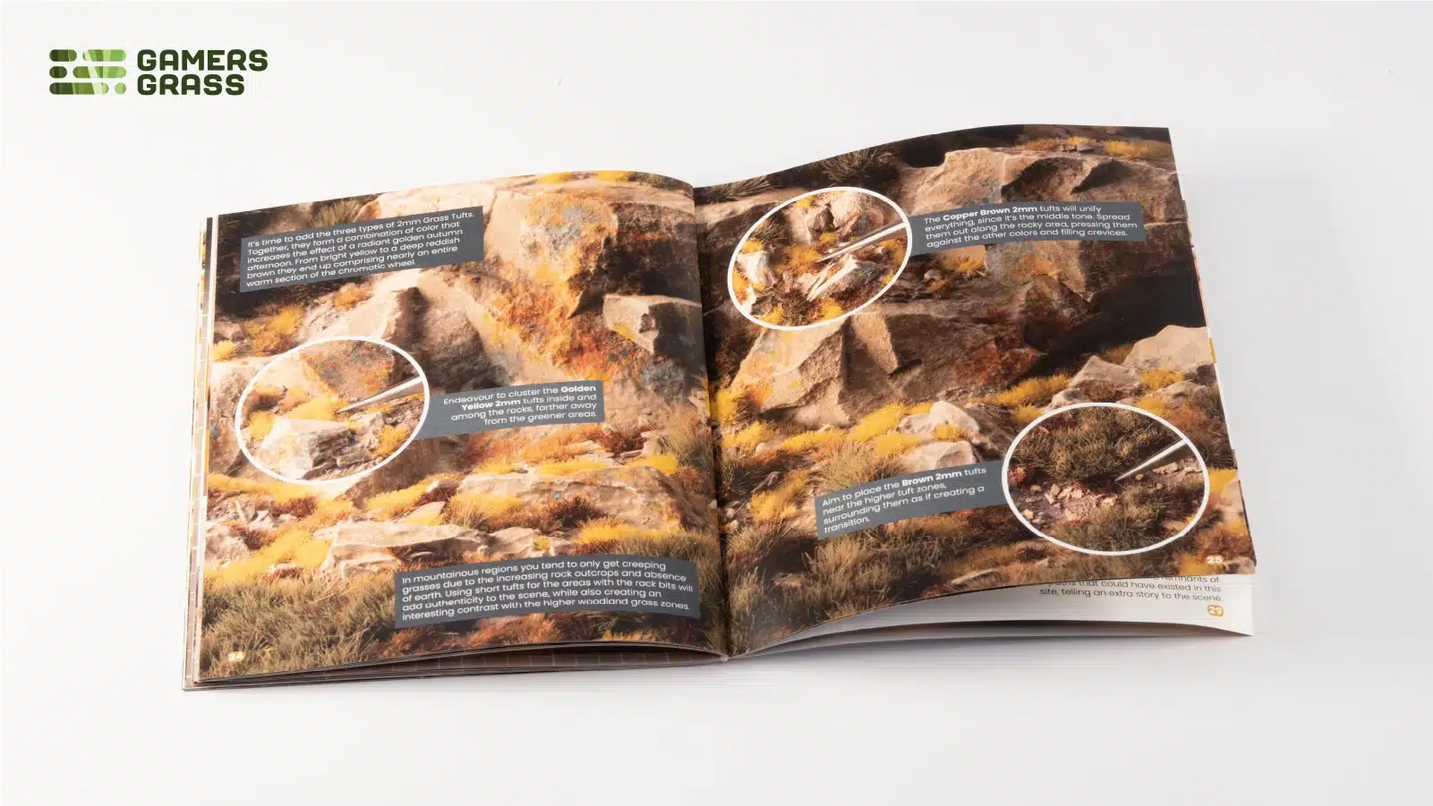 Gamers Grass GGSB-GAGBB - Golden Autumn Glade Basing Box