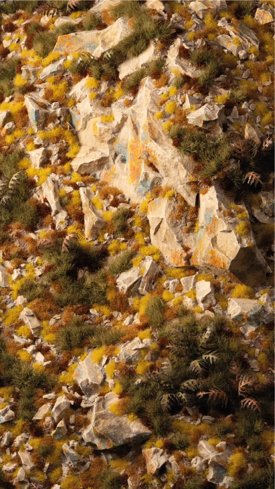 Gamers Grass GGSB-GAGBB - Golden Autumn Glade Basing Box