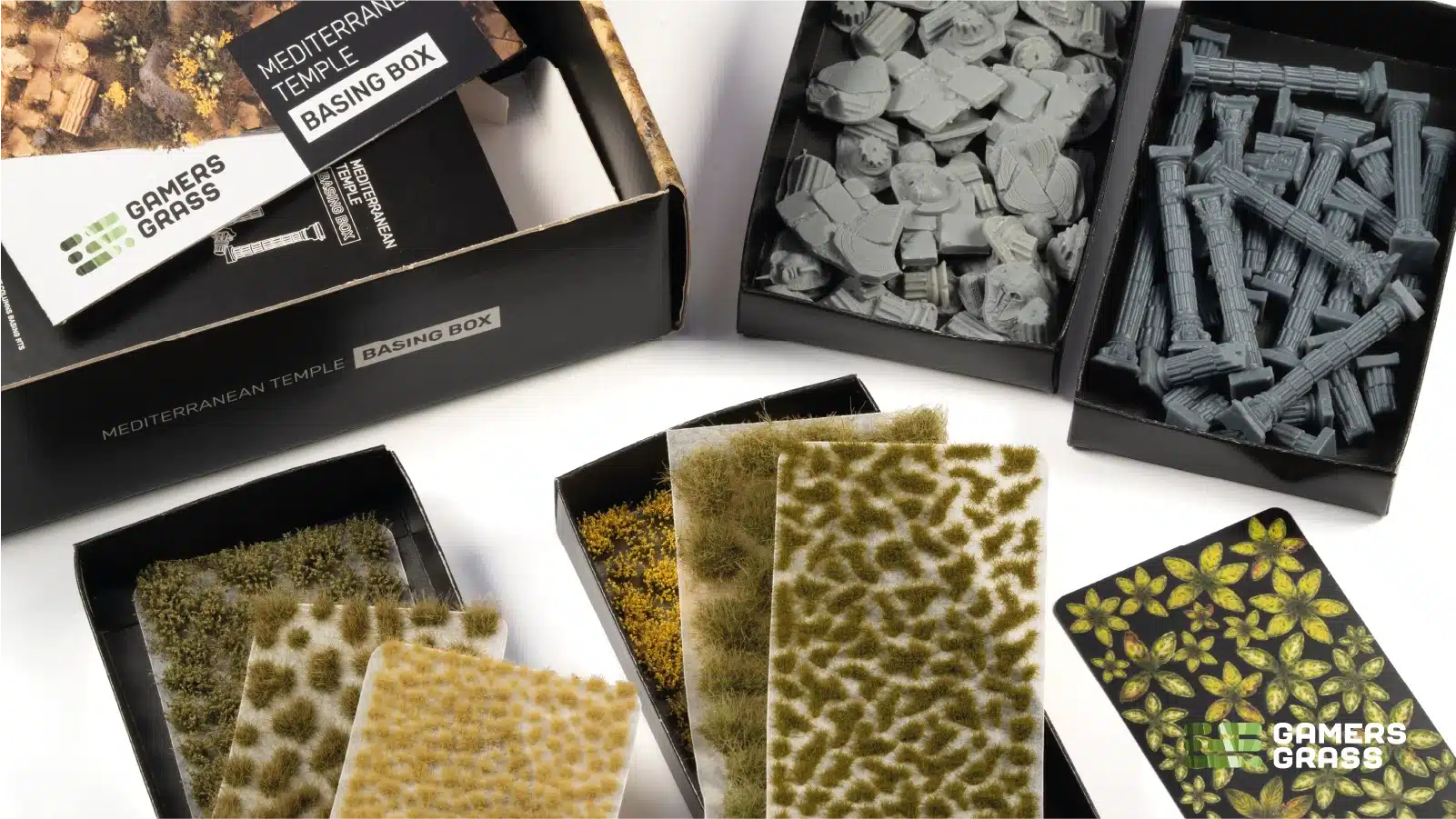 Gamers Grass GGSB-MTBB - Mediterranean Temple Basing Box