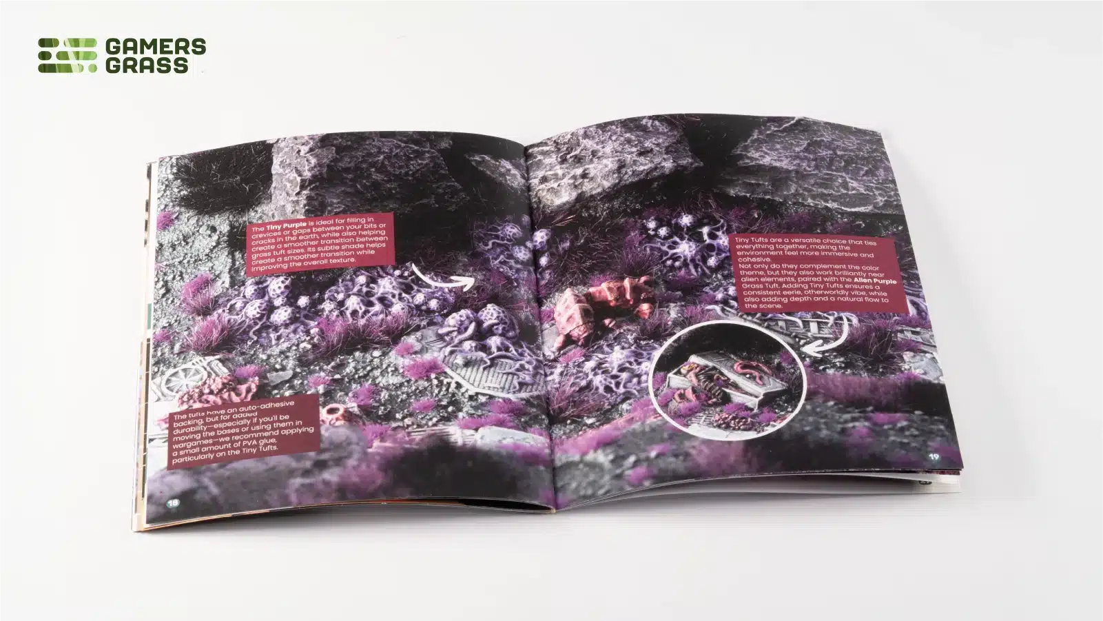 Gamers Grass GGSB-PSBB - Purple Swarm Basing Box